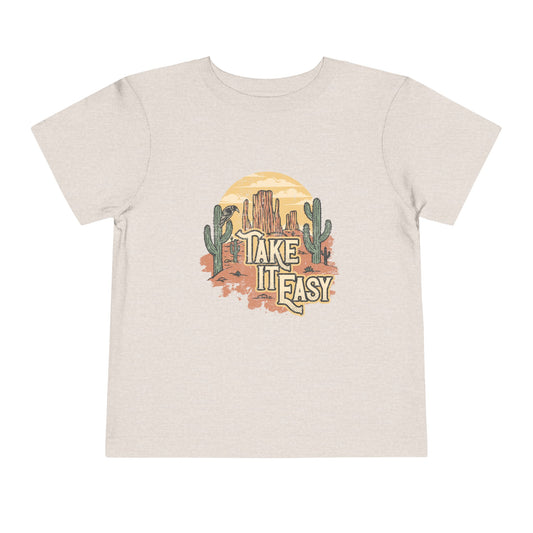 Take it Easy Toddler's Fine Jersey Tee