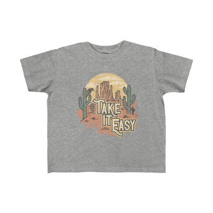 Take it Easy Toddler's Fine Jersey Tee
