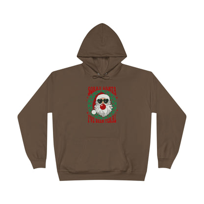 Sorry Santa I've Been Feral Unisex EcoSmart® Pullover Hoodie Sweatshirt