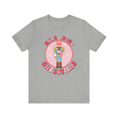 Nuts About Christmas Nutcracker Short Sleeve Tee