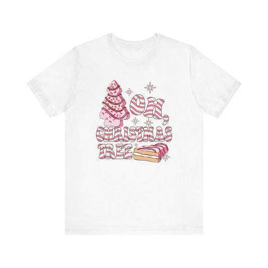 Oh Christmas Tree Retro Short Sleeve Tee