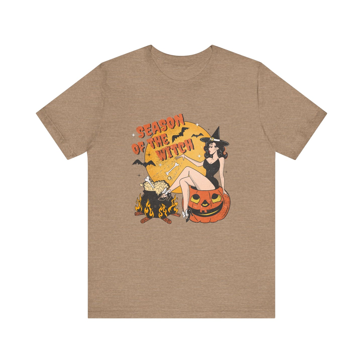 Season of the Witch Halloween Short Sleeve Tee