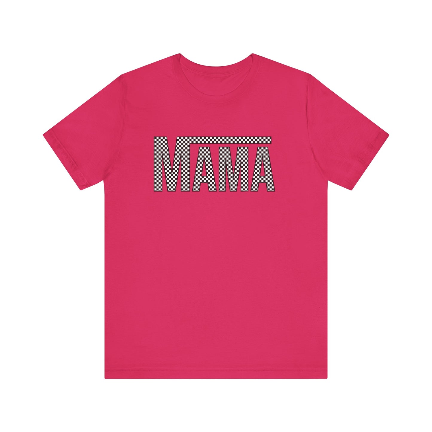 Checkered Mama Retro Short Sleeve Tee