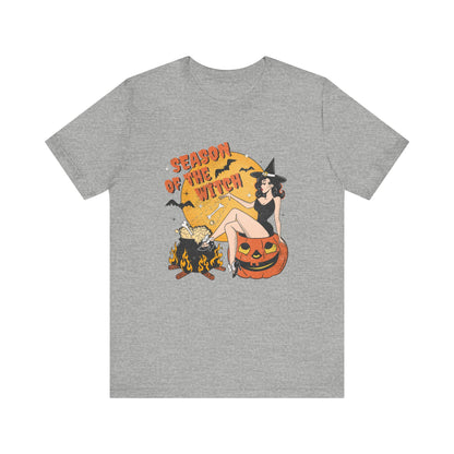 Season of the Witch Halloween Short Sleeve Tee