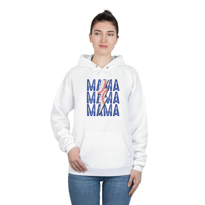 Baseball Mama Unisex EcoSmart® Pullover Hoodie Sweatshirt