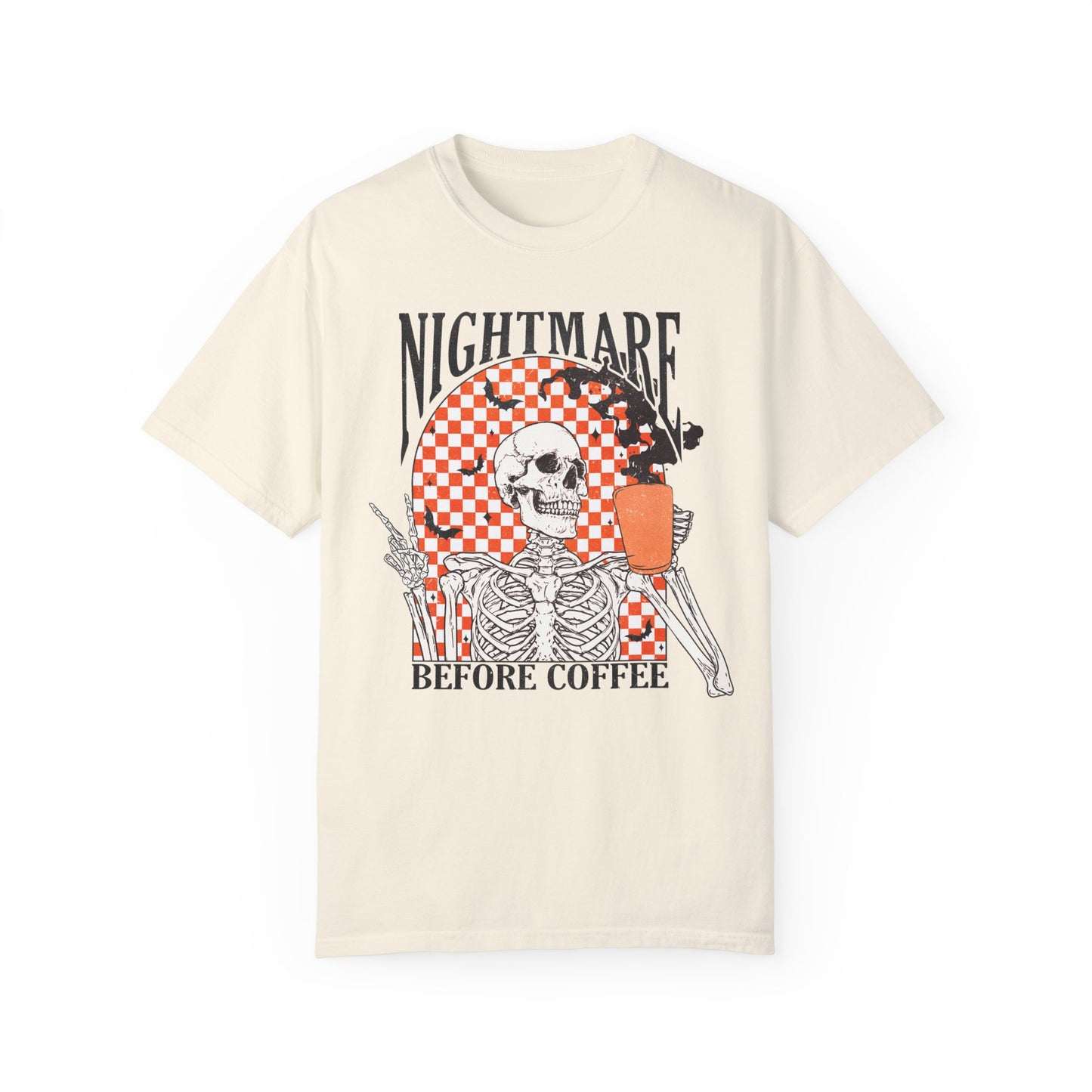Nightmare Before Coffee  Comfort Colors Short Sleeve Tee