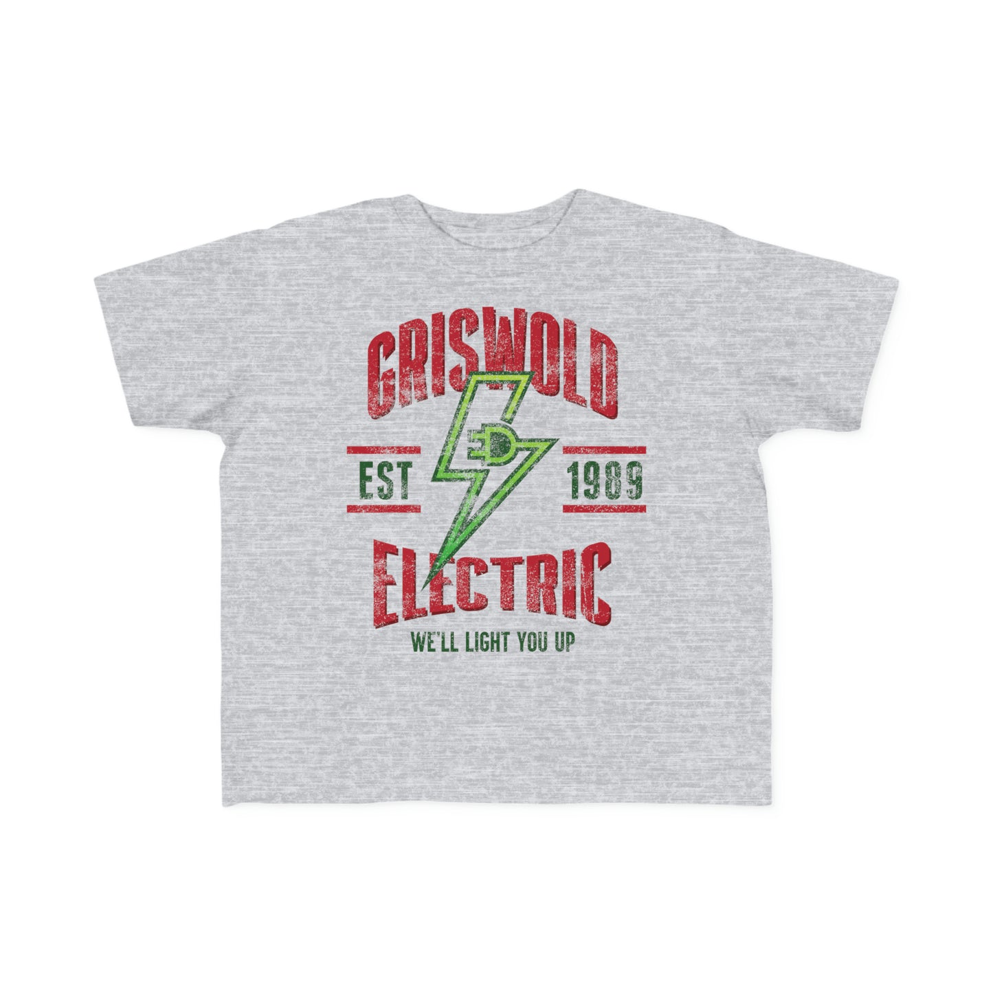 Griswold Electric Christmas Toddler's Fine Jersey Tee