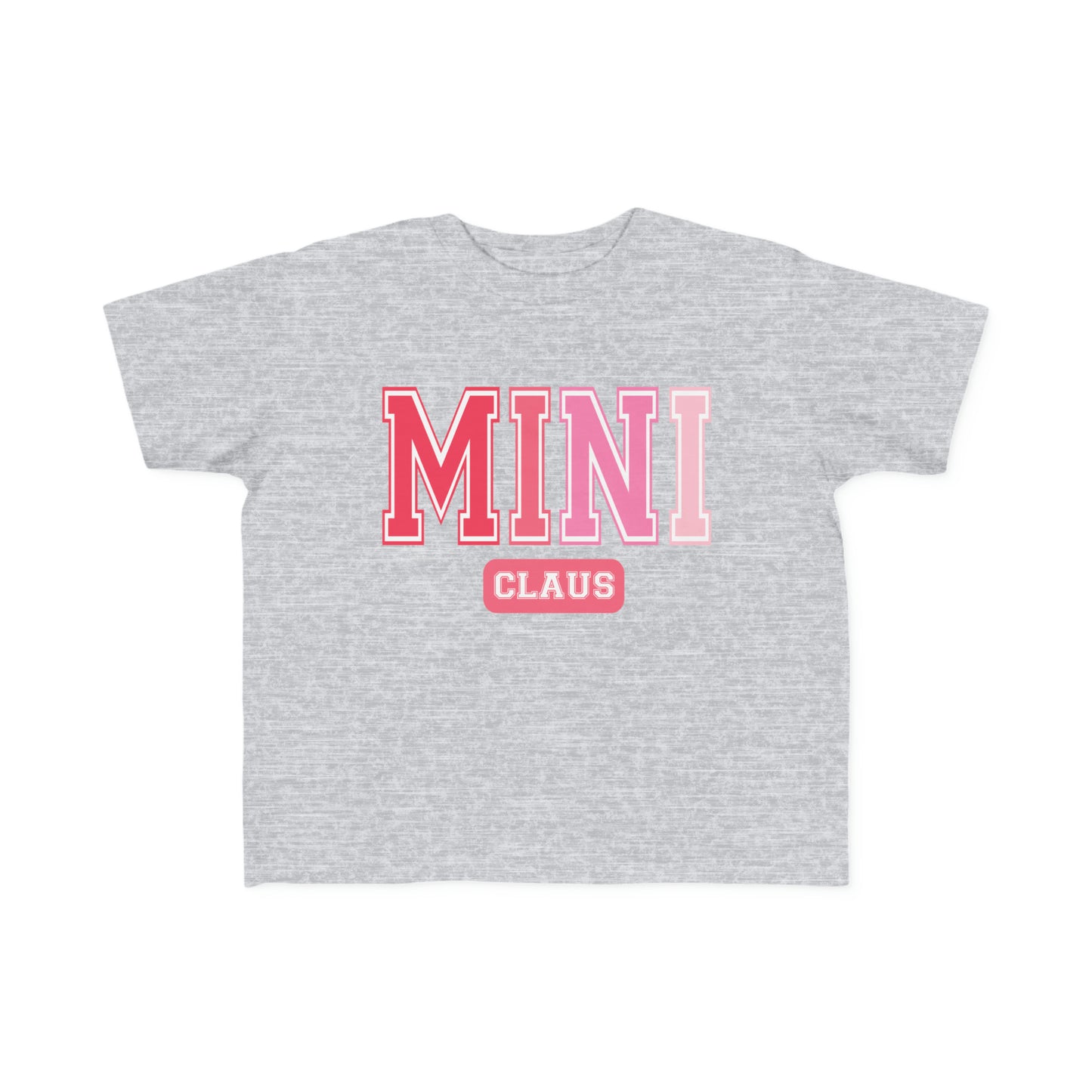 Mini Claus Christmas Toddler's Fine Jersey Tee