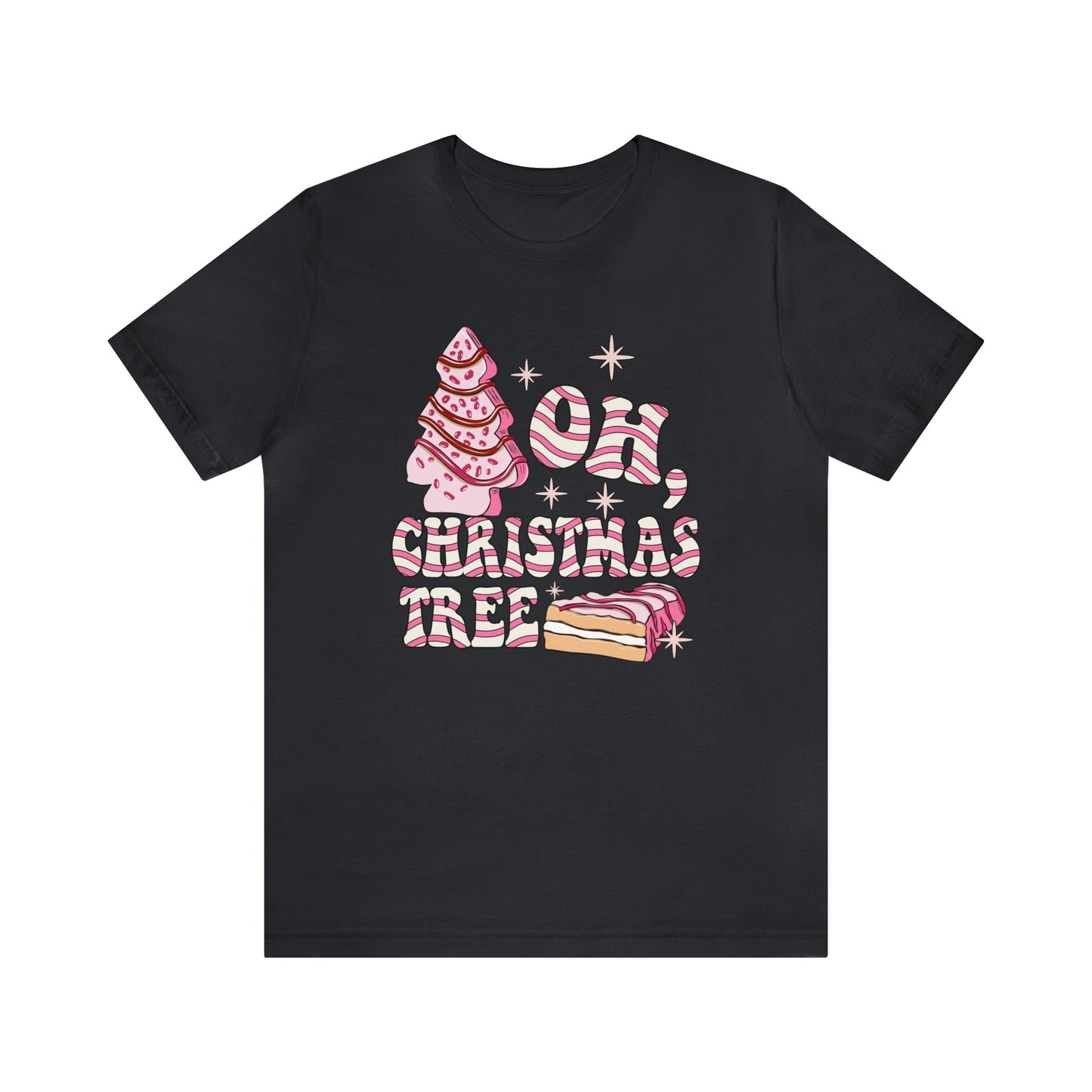 Oh Christmas Tree Retro Short Sleeve Tee