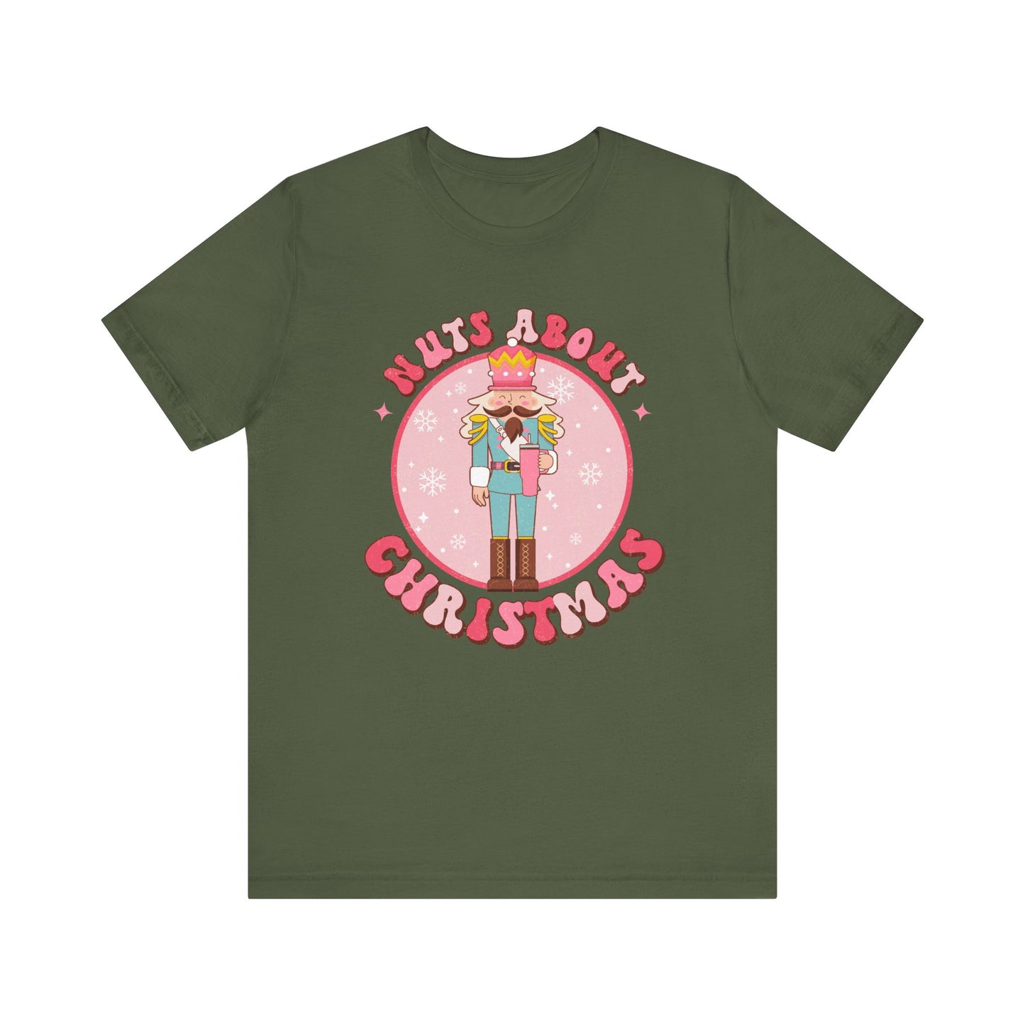 Nuts About Christmas Nutcracker Short Sleeve Tee