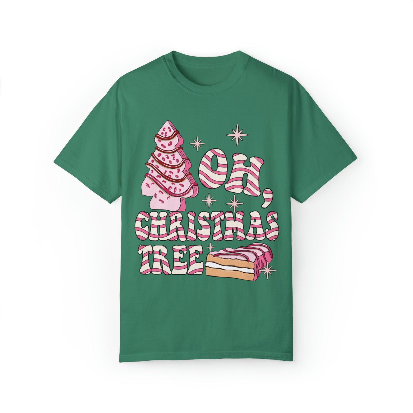 Oh Christmas Tree Christmas Comfort Colors Short Sleeve Tee