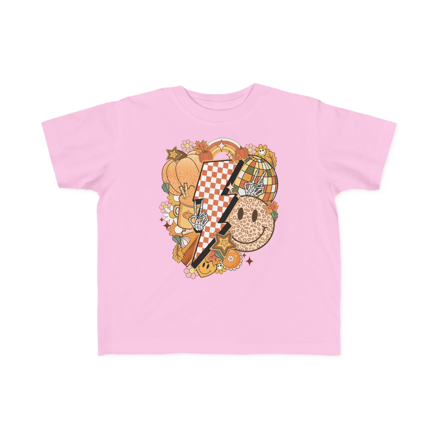 Retro Fall Toddler's Fine Jersey Tee