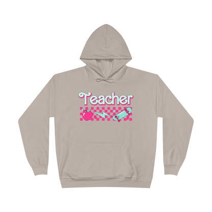 Retro Teacher Unisex EcoSmart® Pullover Hoodie Sweatshirt