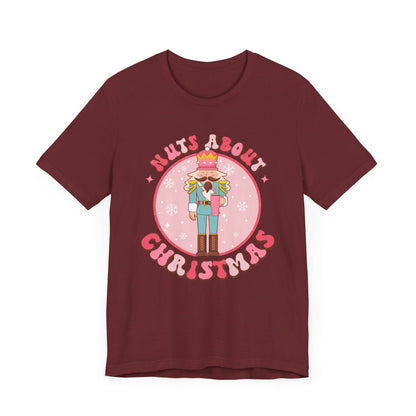 Nuts About Christmas Nutcracker Short Sleeve Tee