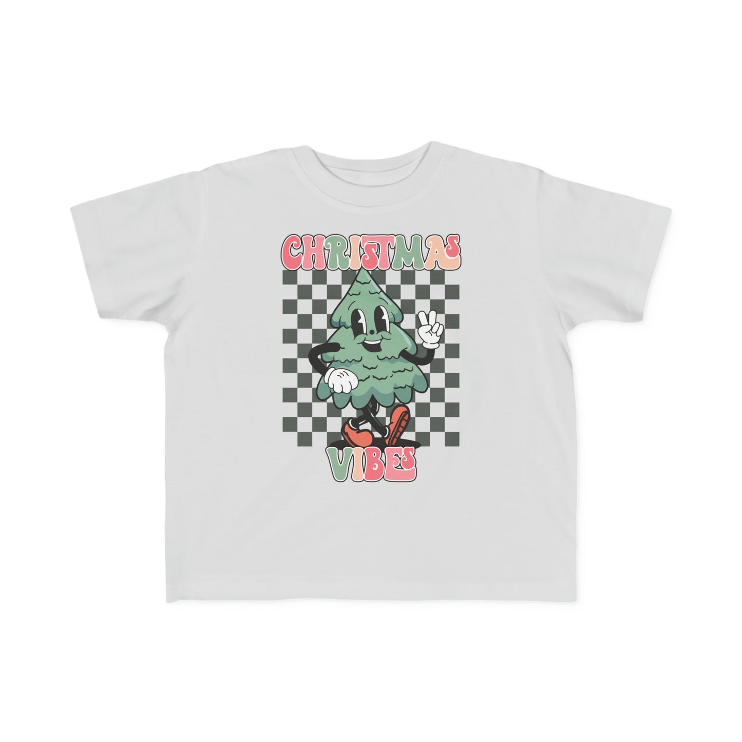 Christmas Vibes Toddler's Fine Jersey Tee