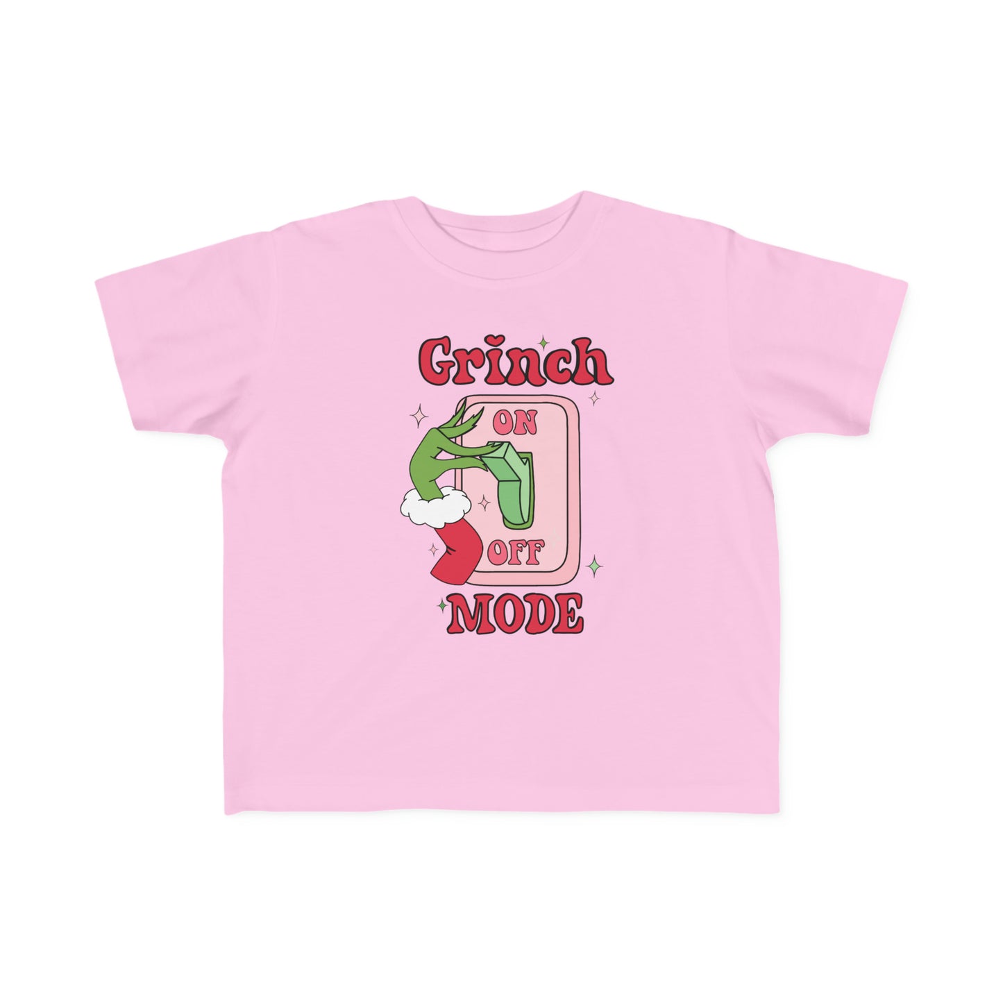 Grinch Mode Christmas  Toddler's Fine Jersey Tee