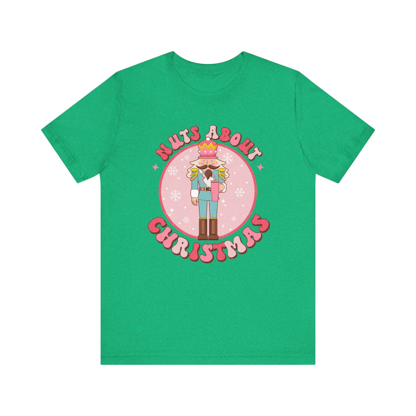 Nuts About Christmas Nutcracker Short Sleeve Tee