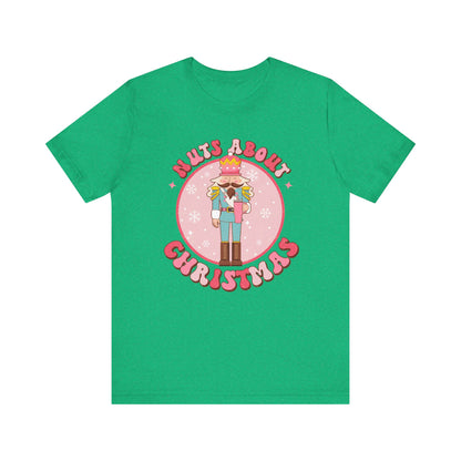 Nuts About Christmas Nutcracker Short Sleeve Tee