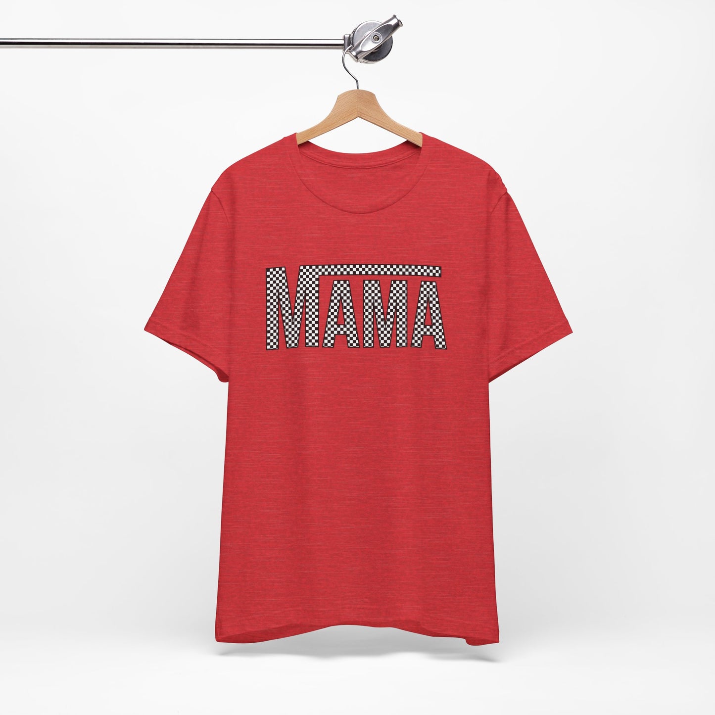 Checkered Mama Retro Short Sleeve Tee