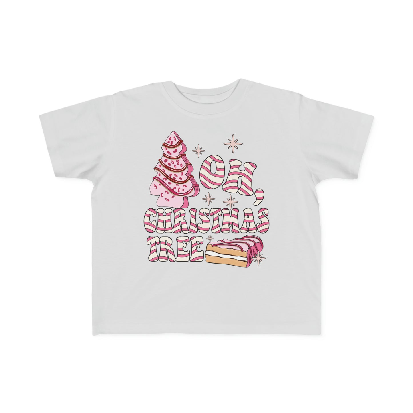 Oh, Christmas Tree Toddler's Fine Jersey Tee