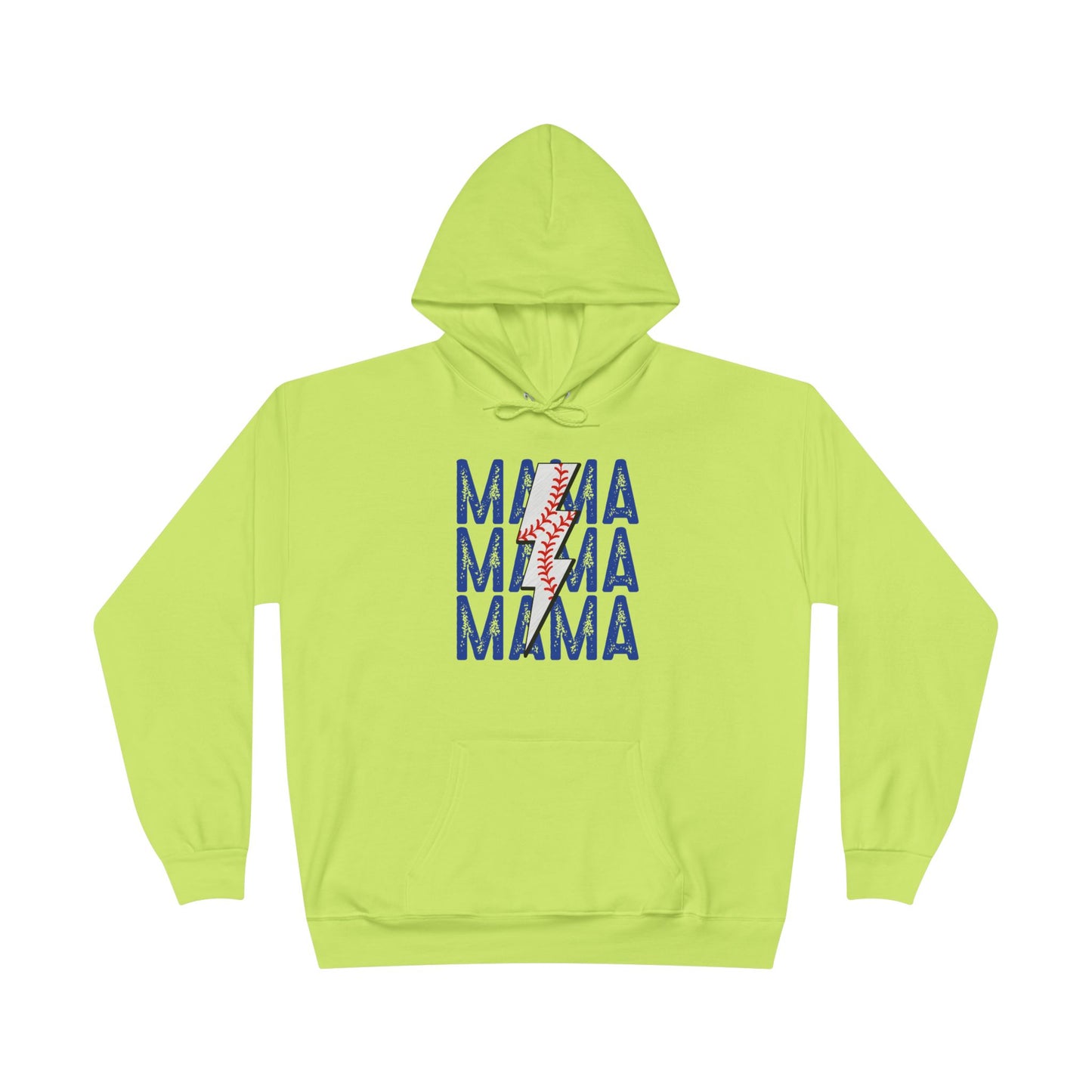 Baseball Mama Unisex EcoSmart® Pullover Hoodie Sweatshirt