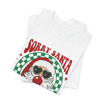 Sorry Santa I've Been Feral Unisex Jersey Short Sleeve Tee