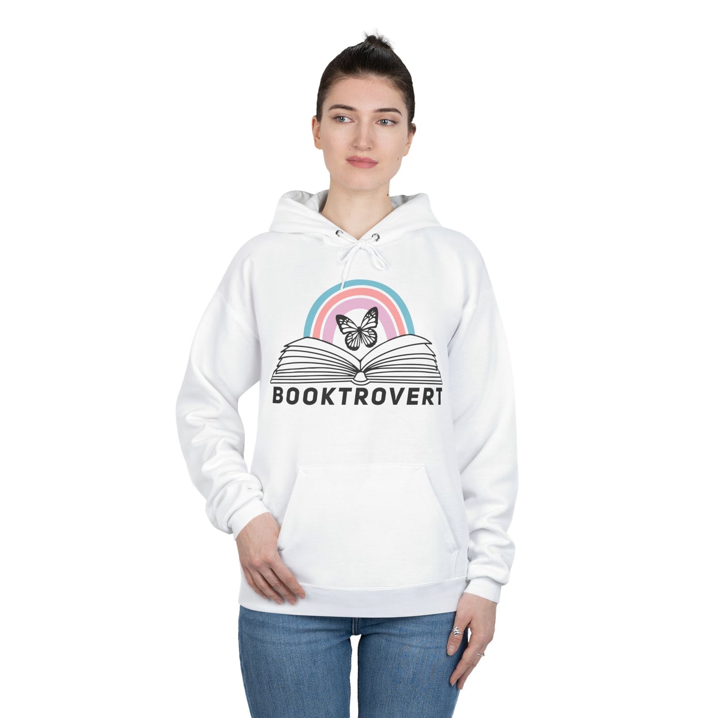 Booktrovert Unisex EcoSmart® Pullover Hoodie Sweatshirt