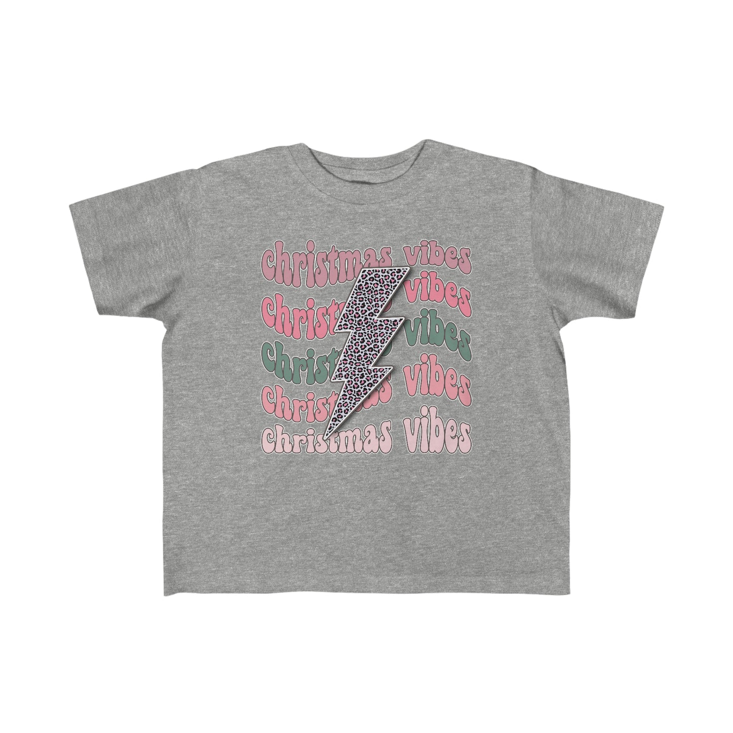 Christmas Vibes Toddler's Fine Jersey Tee