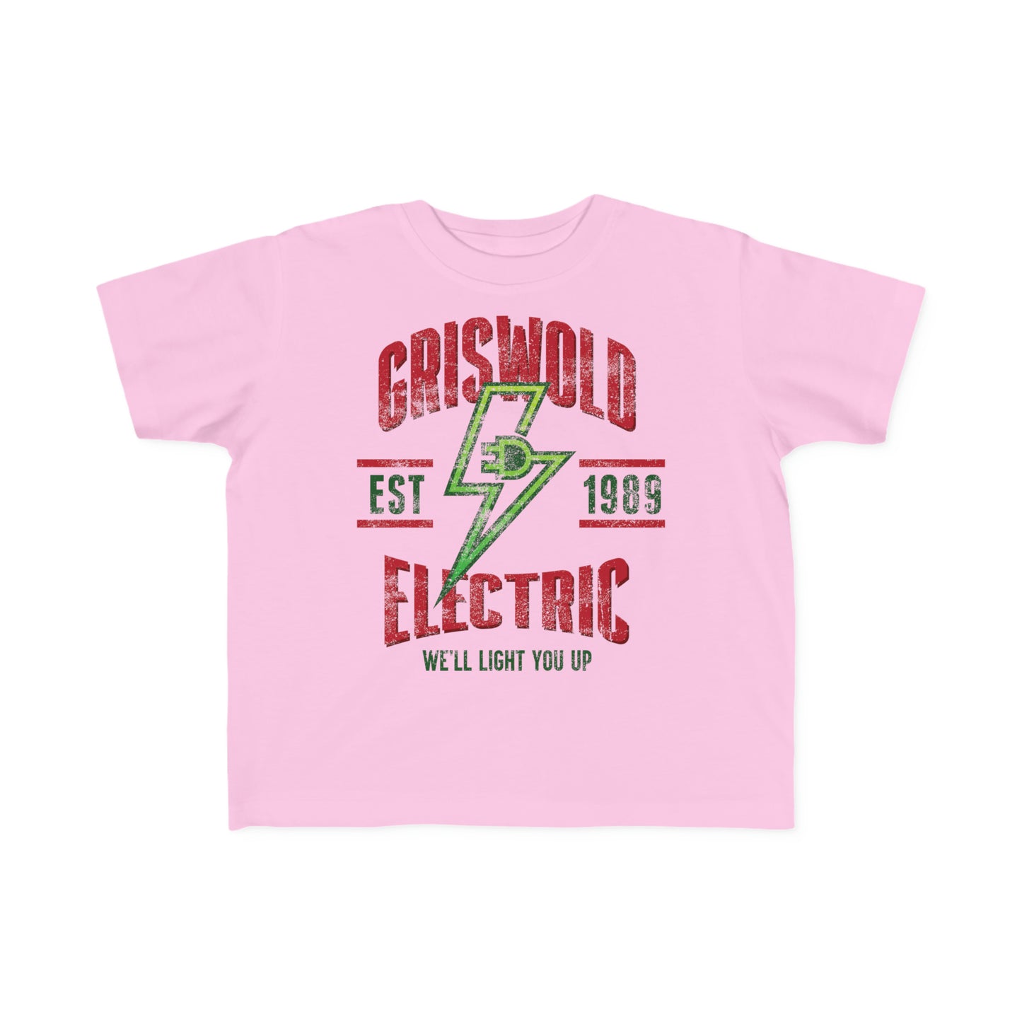 Griswold Electric Christmas Toddler's Fine Jersey Tee