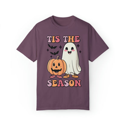 Tis The Season Halloween Comfort Colors Short Sleeve Tee