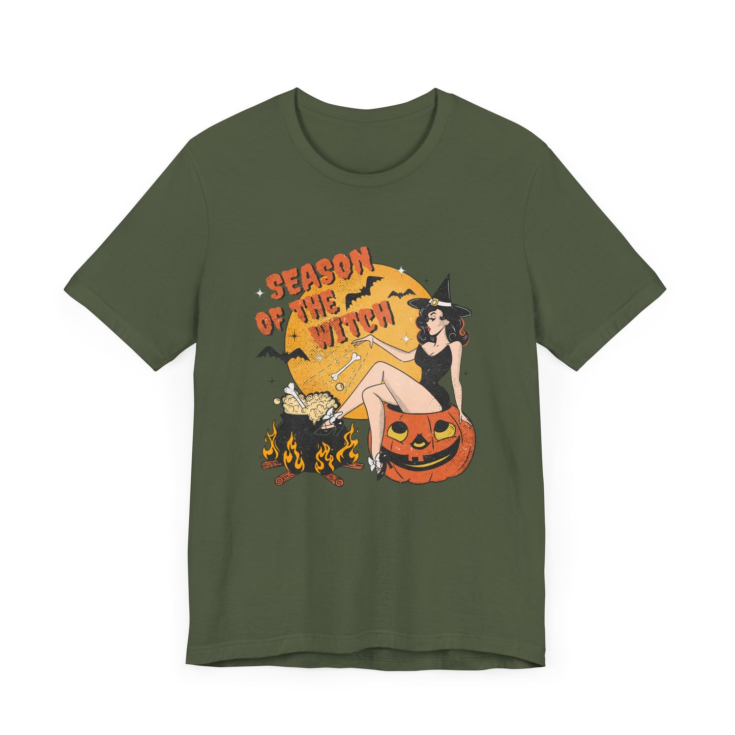 Season of the Witch Halloween Short Sleeve Tee