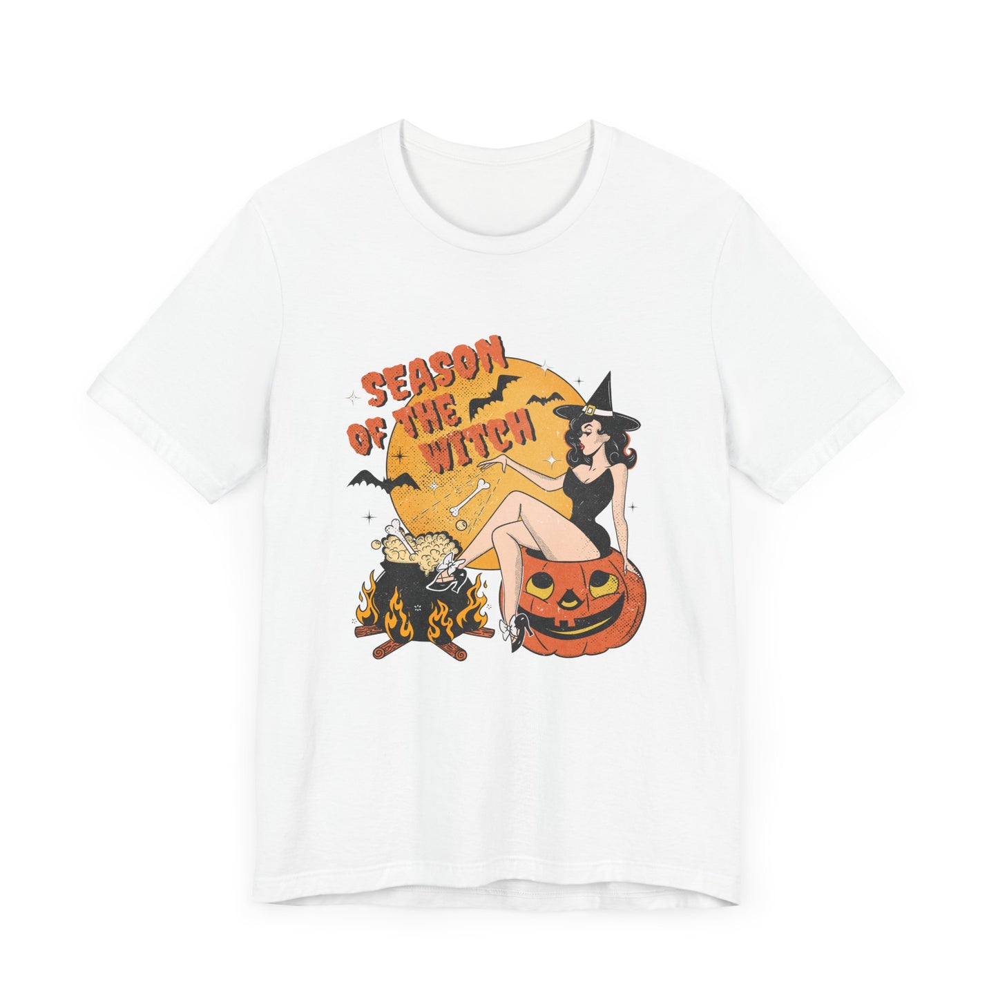 Season of the Witch Halloween Short Sleeve Tee