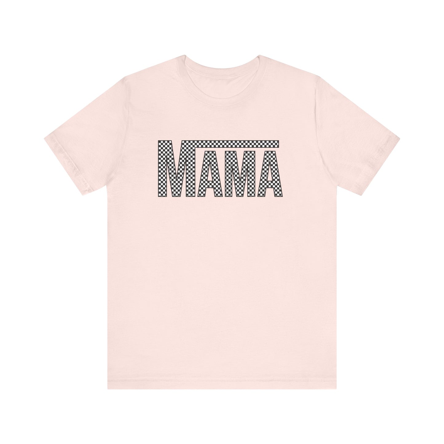 Checkered Mama Retro Short Sleeve Tee