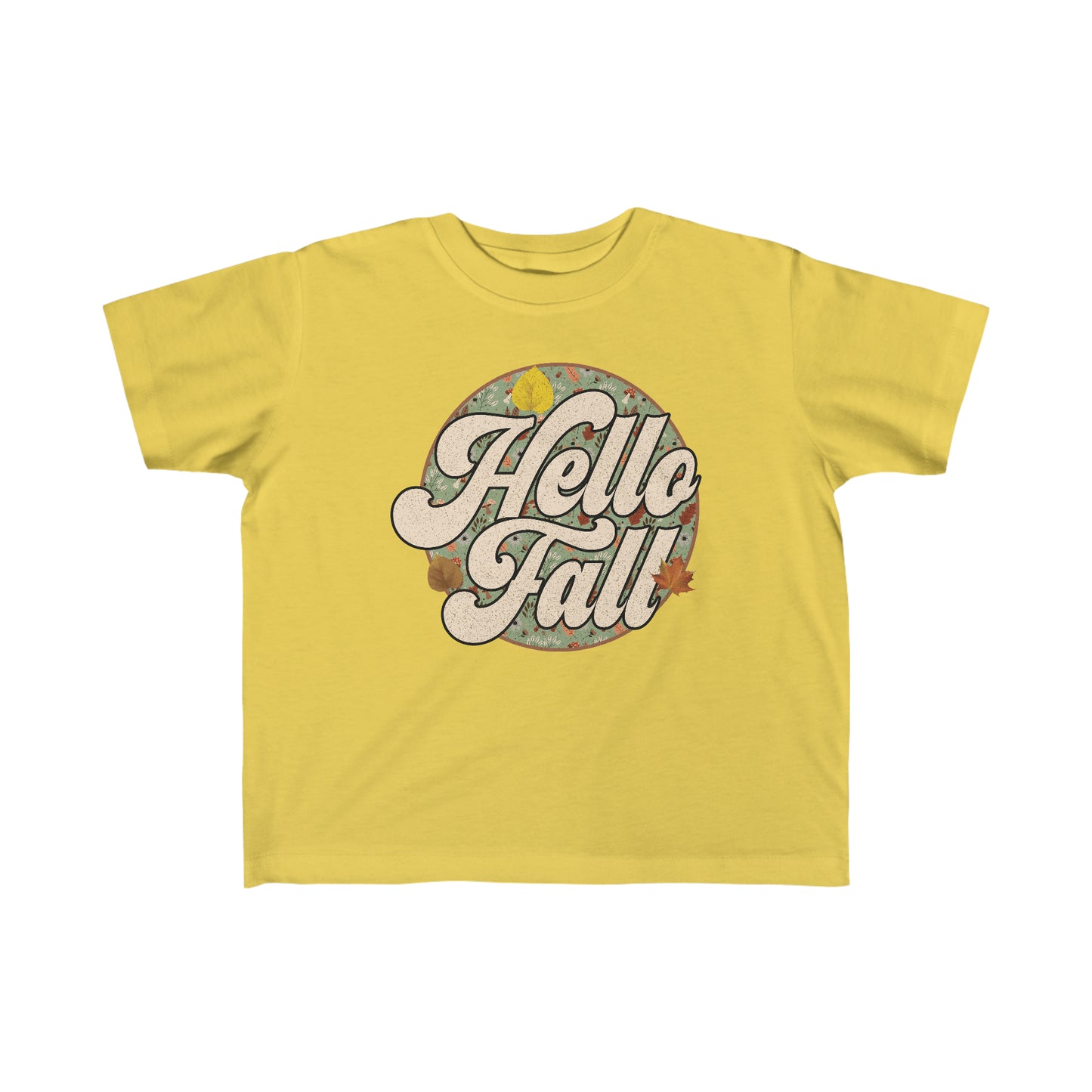 Hello Fall Toddler's Fine Jersey Tee