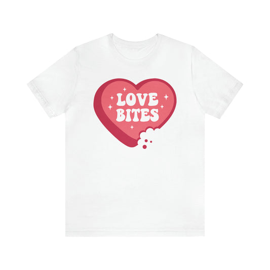 Love Bites Valentine Short Sleeve Tee