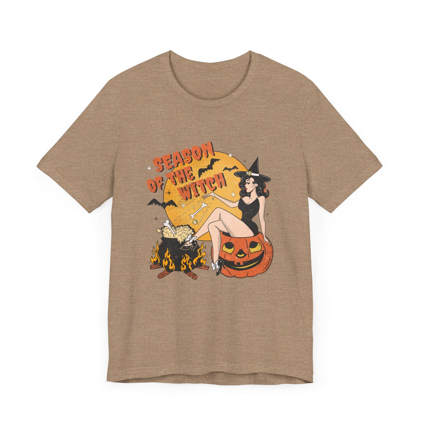 Season of the Witch Halloween Short Sleeve Tee