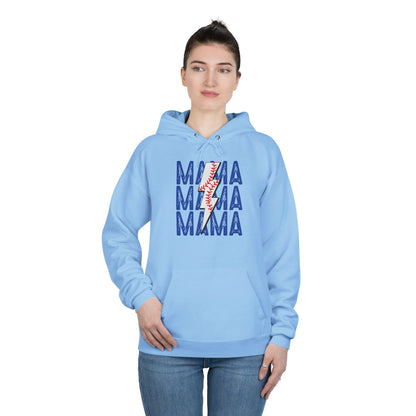 Baseball Mama Unisex EcoSmart® Pullover Hoodie Sweatshirt