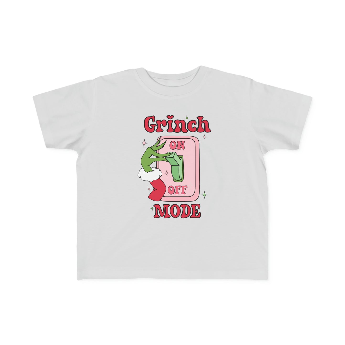 Grinch Mode Christmas  Toddler's Fine Jersey Tee