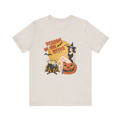 Season of the Witch Halloween Short Sleeve Tee