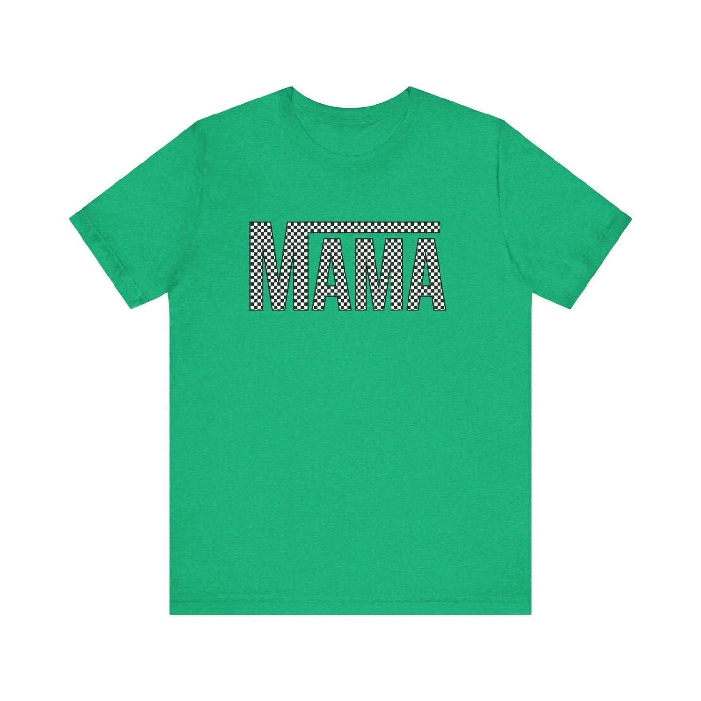 Checkered Mama Retro Short Sleeve Tee