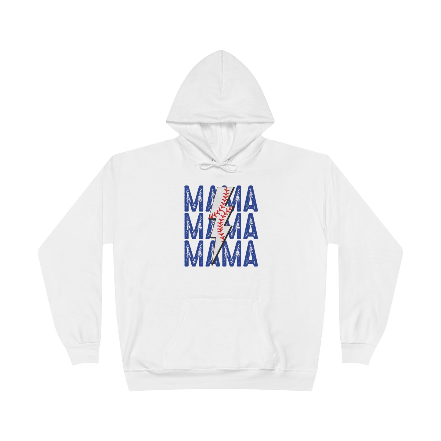 Baseball Mama Unisex EcoSmart® Pullover Hoodie Sweatshirt