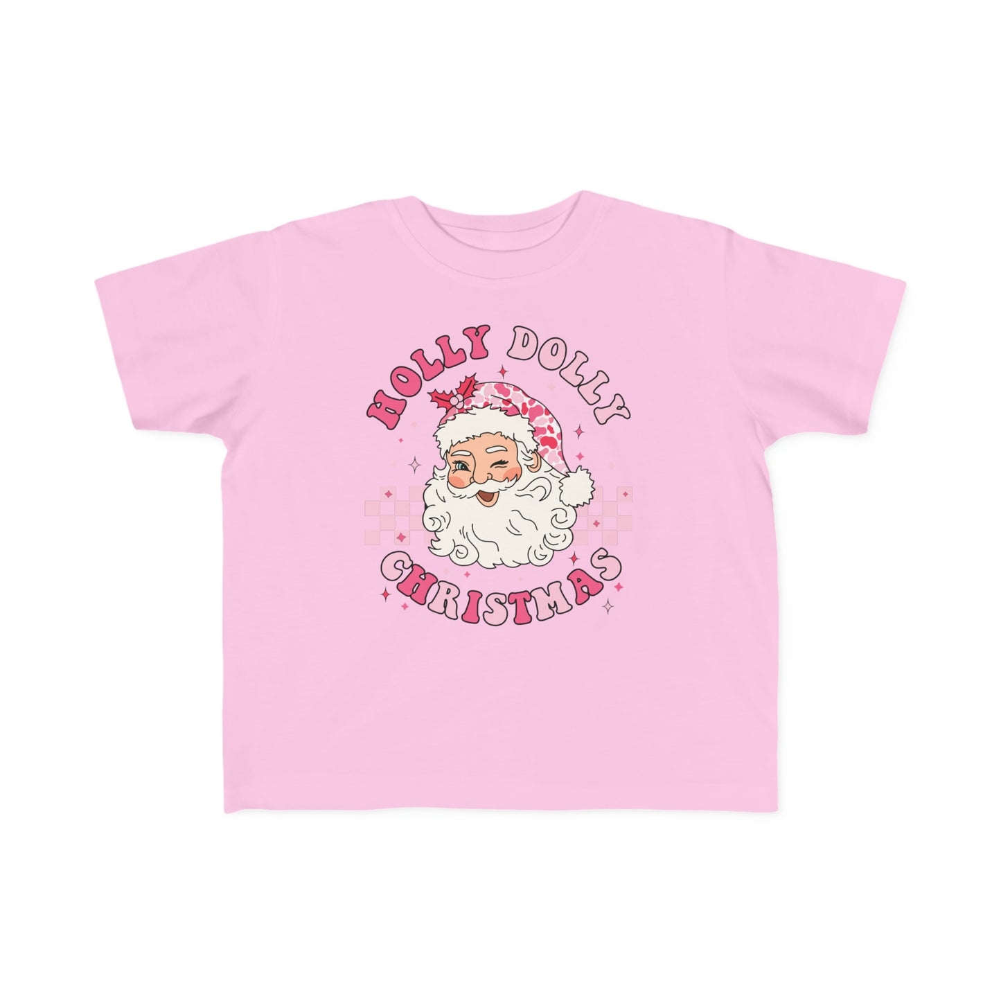 Holly Dolly Christmas Toddler's Fine Jersey Tee