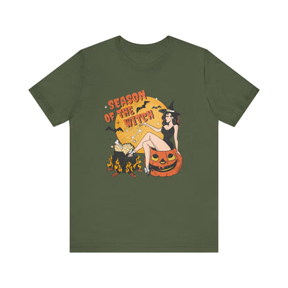 Season of the Witch Halloween Short Sleeve Tee