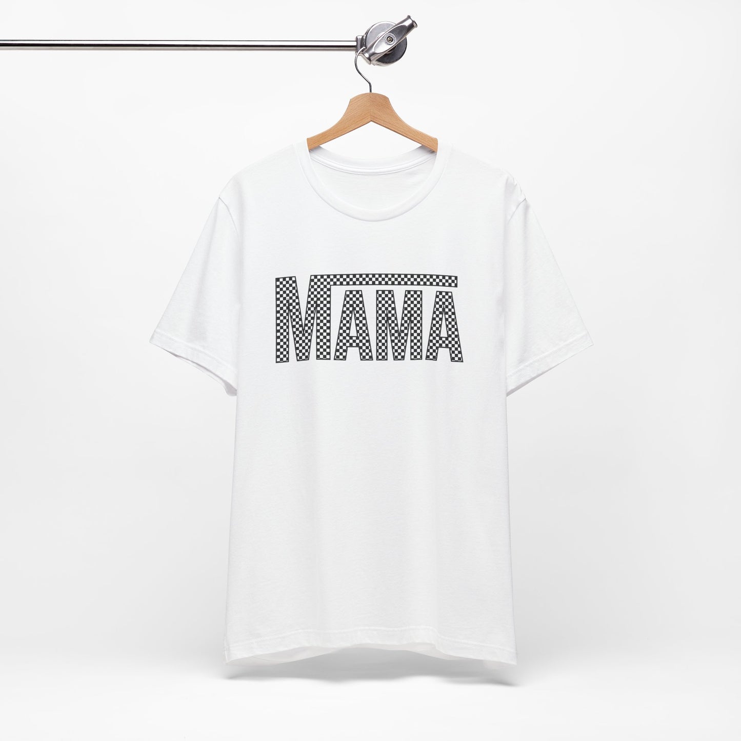 Checkered Mama Retro Short Sleeve Tee