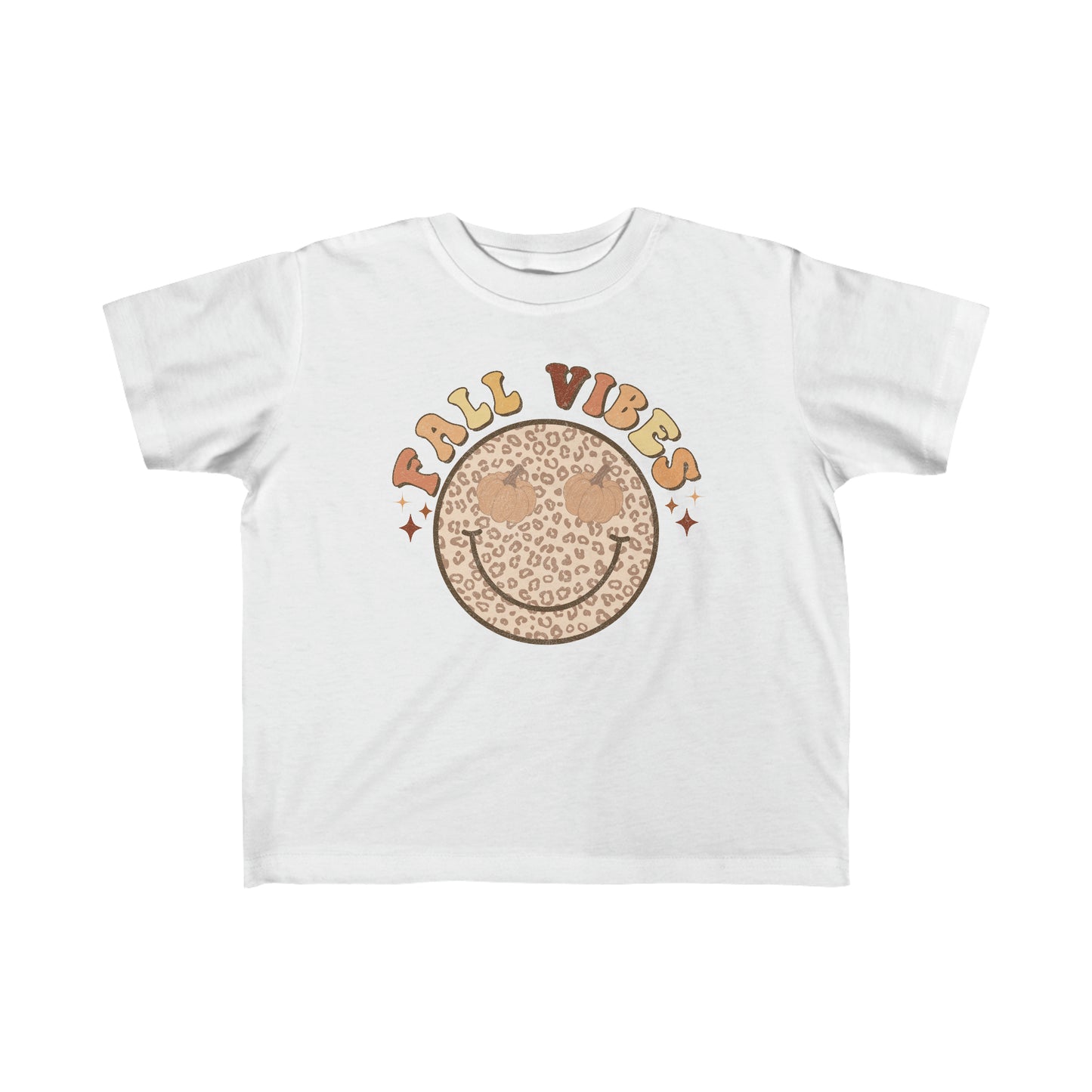 Retro Fall Vibes Toddler's Fine Jersey Tee