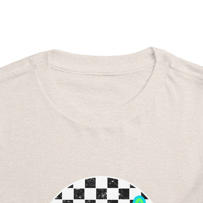 Feral Child Retro Checkered Toddler Tee