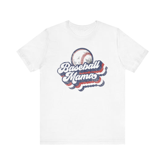 Baseball Mama Retro Short Sleeve Tee