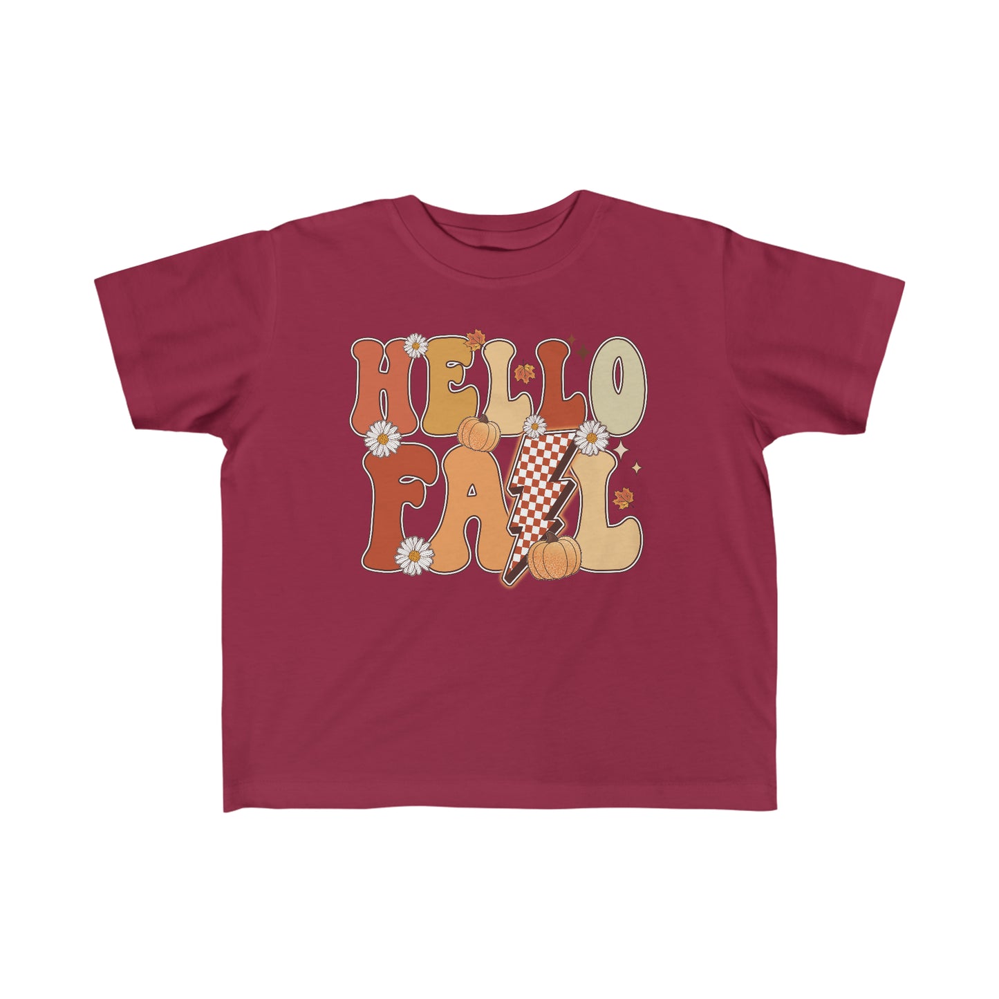 Hello Fall Toddler's Fine Jersey Tee