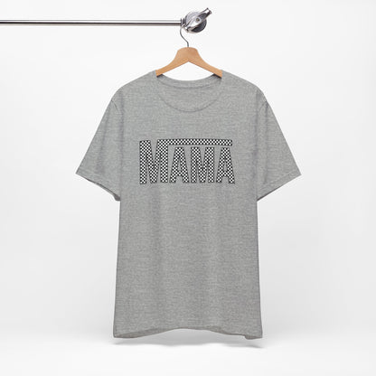 Checkered Mama Retro Short Sleeve Tee