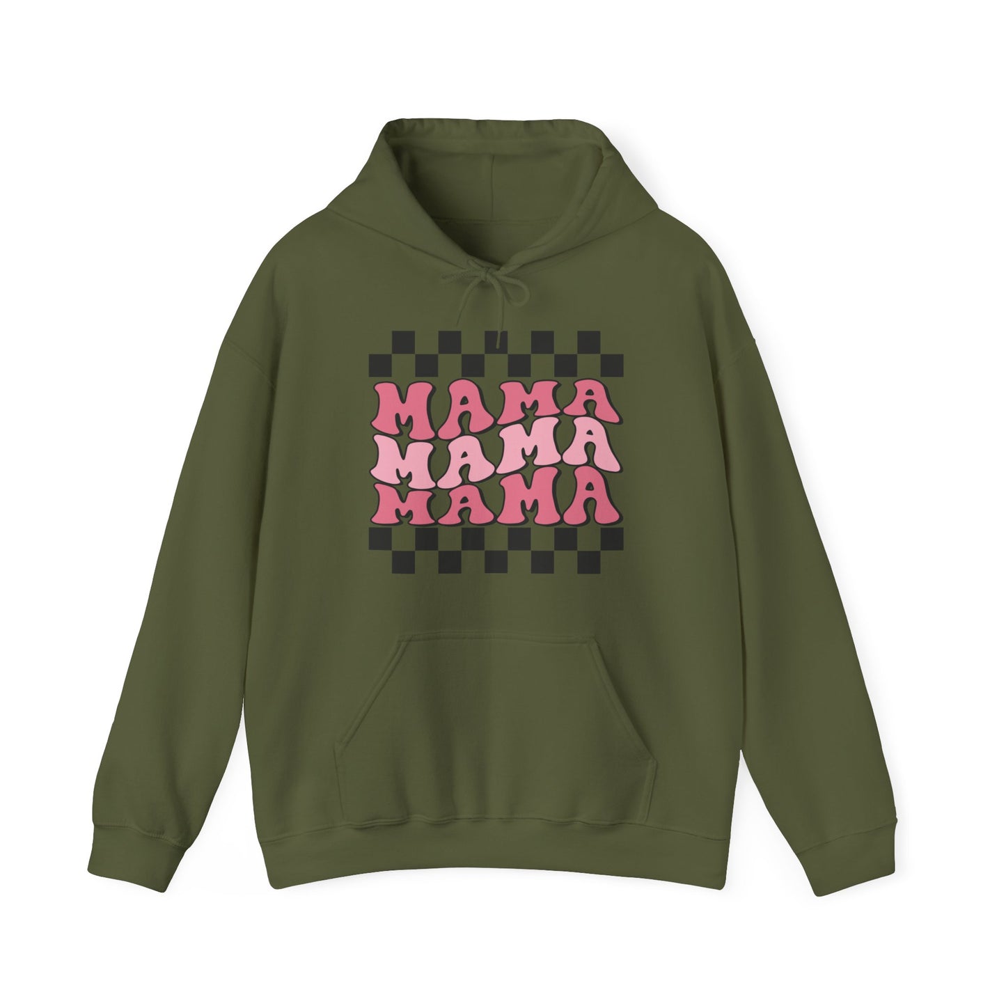Retro Mama Valentine Hoodie Unisex Heavy Blend™ Hooded Sweatshirt